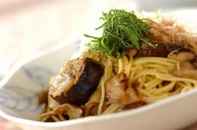 ツナとナスの和風スパゲティー
