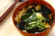 ワカメのかきたま汁