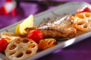 鯛とトマトのオーブン焼き