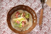 ほっこりクリーミー！白菜とベーコンのクリーム煮