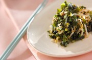 モヤシとワカメの簡単和え物
