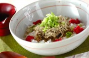 とろろ昆布と梅のサッパリスープご飯