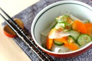 大根とニンジンのもみ漬け