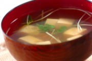 豆腐のお吸い物