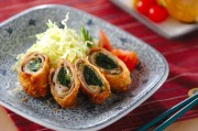 豚肉ののりロールカツ