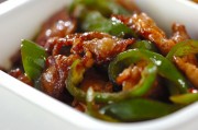 豚肉とピーマンのオイスターソース炒め