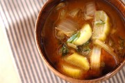ナスのみそ汁