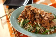 絶品甘辛ダレで!ジンギスカン風ラム肉の炒め物