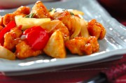 鶏の酢豚風