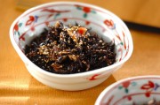 ヒジキとツナの梅干煮