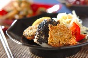 鮭のゴマまぶし焼き