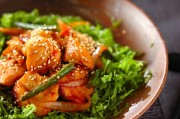 鶏肉のピリ辛焼き