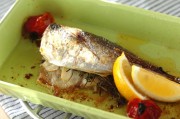 アジのハーブオーブン焼き