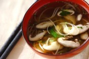 素麺入りお吸い物