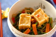 高野豆腐の揚げ煮