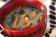 ナメコのみそ汁