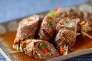 野菜の牛肉巻き