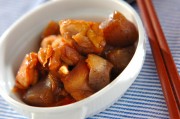 鶏肉とコンニャクの甘煮