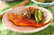鮭の韓国風照り焼き