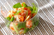 トマトの和風サラダ