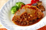 やわらか!塩麴豚のおろしステーキ