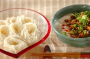 冷たい担々麺風つけ麺