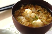カリフラワーのかき玉汁