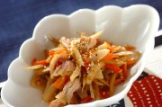 きんぴらチキン根菜