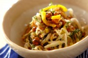 切干し大根と納豆の和え物