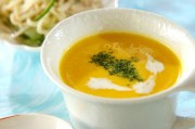 豆腐パンプキンスープ