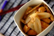 ゴボウと油揚げの煮物