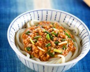 そぼろあんかけうどん