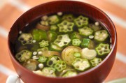 さっぱりとろみ!オクラのお吸い物