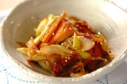 焼き豚とメンマの炒め物