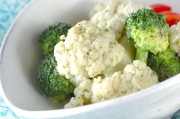 カリフラワーのバジルマヨ和え