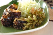 ナスの和風はさみ揚げ