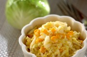 つけ合わせに!コーンとキャベツのコールスロー