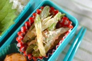 アスパラのクリームチーズおかか和え