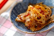 シャキシャキ!定番レンコンのきんぴら