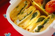 ホウレン草入り卵焼き