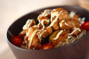 鶏肉の照り焼きユズマヨ丼