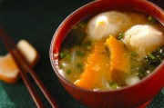 ほくほくカボチャのみそ汁