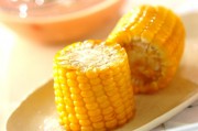 コーンのバターじょうゆがらめ