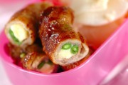 豚肉のインゲン巻き