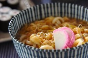 白ネギたっぷりあつあつあんかけうどん