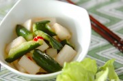 キュウリのピリ辛甘酢