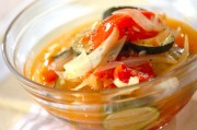 炒め煮野菜のマリネ