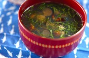 シジミと大葉のお吸い物