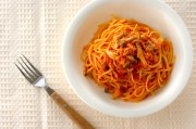 ツナとトマトソースのワンポットパスタ