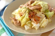豚肉とキャベツのシンプル炒め